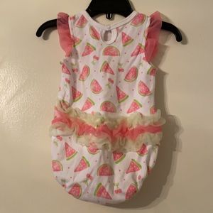 Watermelon infant onesie